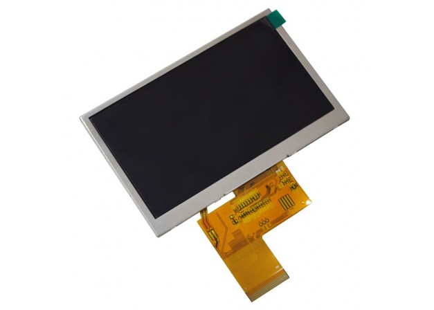 4.3“定制LCD面板1000nits触摸显示屏