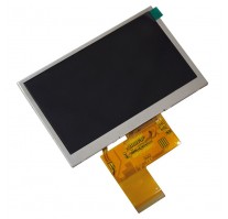 4.3英寸16：9 480X272 TFT LCD带电阻式触摸屏