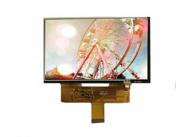 7英寸液晶显示面板800x480 LCD标准显示器