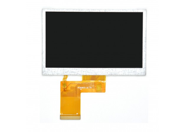 4.0英寸带有24-bit RGB接口480x128分辨率的液晶显示屏
