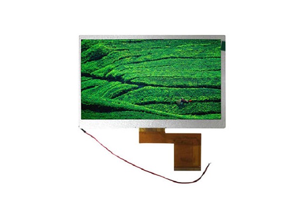 定制7.0“800X480p标准TN模块高亮度450dots小型TFT LCD面板