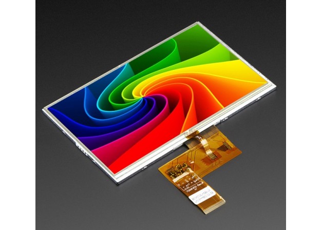 专业7英寸1024（RGB）X600 TN面板全功能液晶数字显示屏