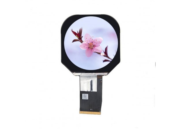 小巧的圆形LCD显示屏2.5英寸圆形图形小型液晶显示面板