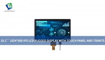 10.1インチ 1024×600 IPS LCD 堅牢型ディスプレイ タッチパネル付き 750ニット