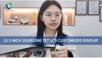 13.3 Inch 1920x1080 TFT LCD Customized Display with eDP interface