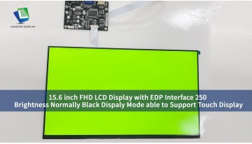 15.6インチ FHD LCDディスプレイ、EDPインターフェース、250輝度、通常黒表示モード