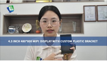 4.3インチ 480×800 MIPIディスプレイ カスタムプラスチックブラケット付き
