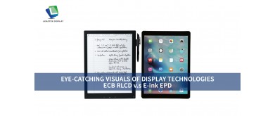 ディスプレイ技術の目を引くビジュアル：ECB RLCD vs E-ink EPD