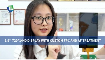 カスタムFPCおよびAF処理付き 6.9インチ 720×1440ディスプレイ
