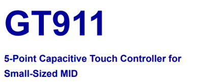 タッチスクリーンIC-GT911