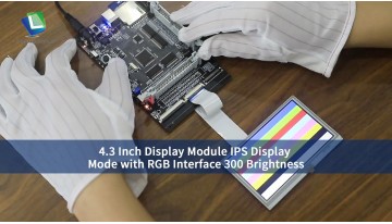 4.3インチディスプレイモジュール IPSディスプレイモード RGBインターフェース 300輝度