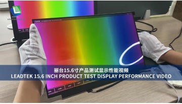 LEADTEK 15.6インチ製品テスト表示性能動画