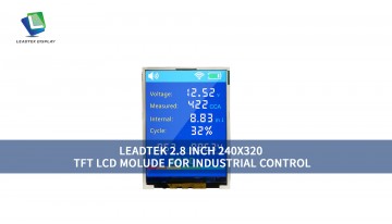 Leadtek 2.8インチ 240×320 TFT LCDモジュール 産業用制御向け
