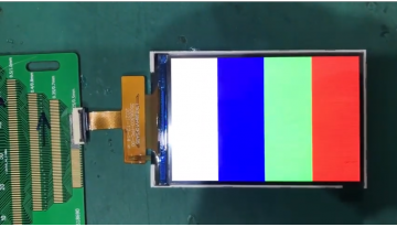 Leadtek 3.5 インチ 320*480 TFT アクティブ マトリックス (カスタマイズされた FPC 付き)