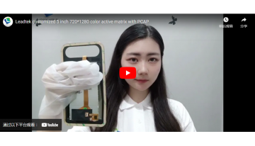Leadtek カスタマイズ 5 インチ 720*1280 カラー アクティブ マトリックス PCAP 付き