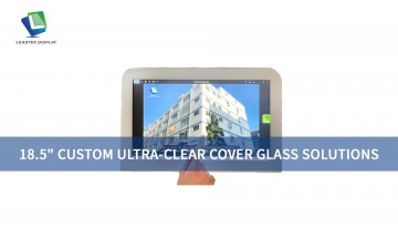 産業用ディスプレイの強化：Leadtekによるカスタム超透明カバーガラスソリューション