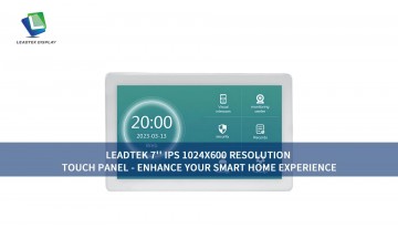 Leadtek 7インチ IPS 1024×600 解像度タッチパネル スマートホーム体験を向上