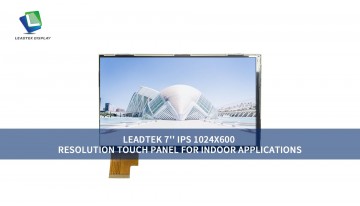 Leadtek 7インチ IPS 1024×600 解像度タッチパネル 室内用途向け