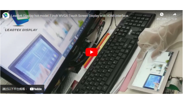 Leadtek ディスプレイ 7 インチ WVGA タッチスクリーン ディスプレイ (HDMI インターフェース付き)