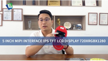 Leadtekの5インチ 720×RGB×1280 TFT LCD タッチディスプレイ（交通システム向け）