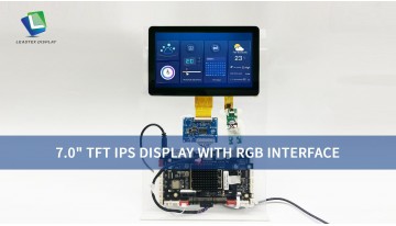 7.0インチ TFT IPSディスプレイ RGBインターフェース付き