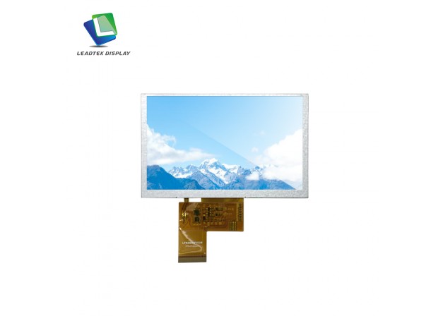 5 inch TN screen Resolution 800*480 Brightness 400nits RGB tft lcd module display panel