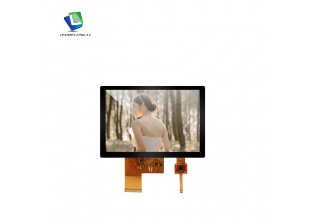 Normally White 5 inch LCD With 800*480 Resolution RGB Interface Display