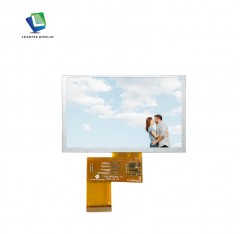 5 inch 800*480 Transflective touch display 5 inch RGB interface Touch display