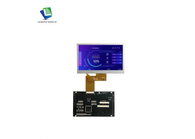 4.3 Inch TFT LCD 480*272 IPS Panel RGB interface with 690 Nits Smart Display