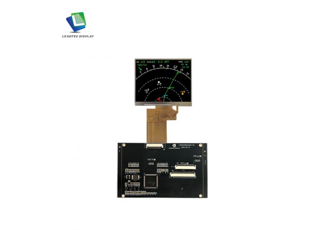 3.5 inch Display IPS 550 Nits Brightness 320*240 RGB Interface TFT LCD Module Display Panel with Driver Board for Rail transit