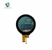 LCD 3.4 inch Circle Display IPS Panel Mipi interface Touch Screen for Smart Home