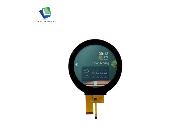 LCD 3.4 inch Circle Display IPS Panel Mipi interface Touch Screen for Smart Home