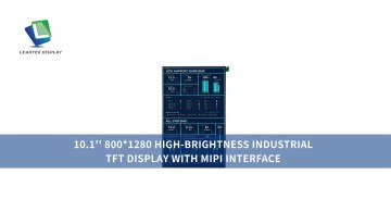 10.1-Inch 800*1280 High-Brightness Industrial TFT Display with MIPI Interface