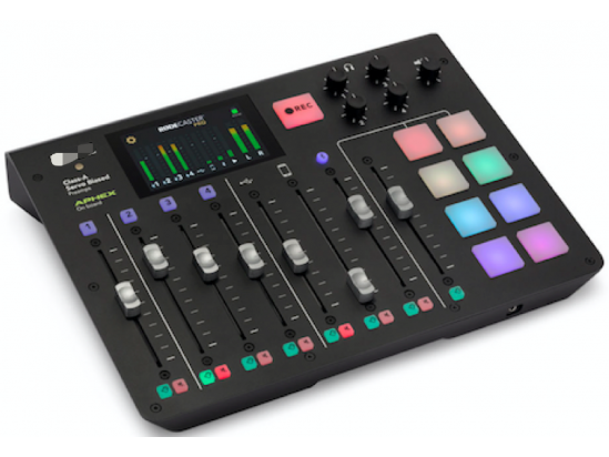 Broadcasting equipment with 4.3” WVGA IPS touch screen display Broadcasting equipment with 4.3” WVGA IPS touch screen display