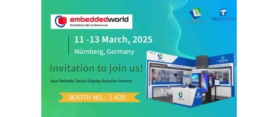Exclusive Invitation: Discover Innovative Display Technologies at Embedded World 2025!