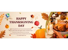 Happy Thanksgiving to Our Valued Customers and Partners！