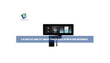 3.9 Inch IPS Bar TFT Smart Touch Display with RGB Interface