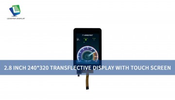 2.8 Inch SPI TFT LCD Transflective Display 240*320 with Touch