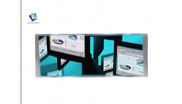Leadtek 6.8 inch 480*1280 Bar type TFT LCD Module use for Rail Transit