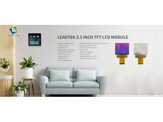 Leadtek 3.5 inch TFT LCD Module Leadtek 3.5 inch TFT LCD Module