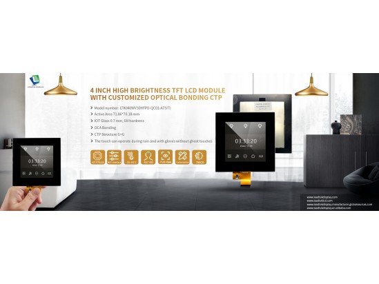 Leadtek 4 inch TFT With Touch Screen Panel use for IOT Leadtek 4 inch TFT With Touch Screen Panel use for IOT
