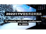TV panels will face challenges in 2022