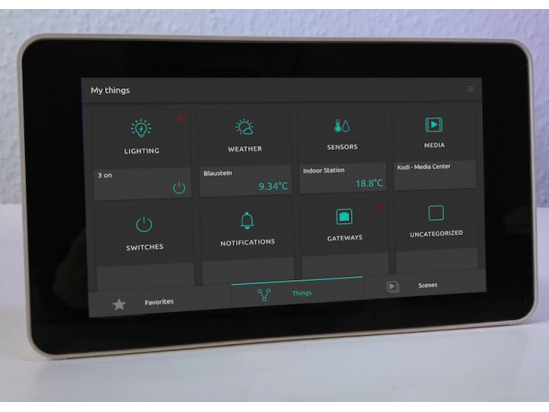 7.0” WVGA IPS display for smart home