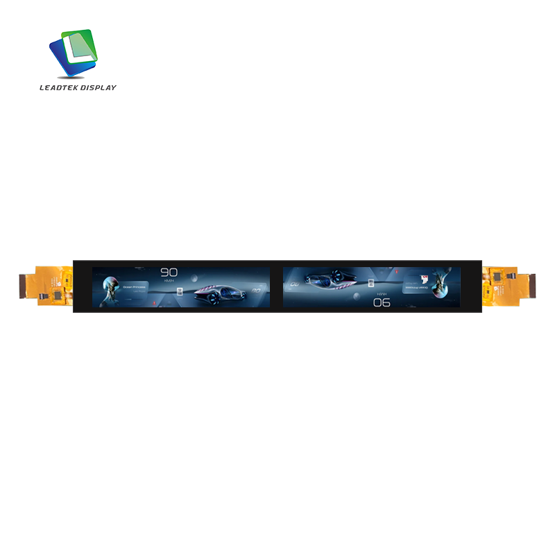 6.1 Inch Bar-Type Dual-Screen Stitched IPS TFT Touch Display with MIPI Interface