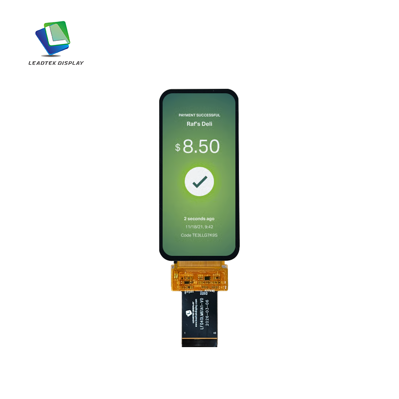 4.0 Inch 480×1080 Portrait IPS TDDI Touch Display with MIPI Interface for Smart Home & Industrty