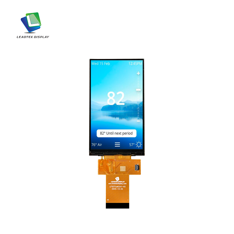 3.7-inch MIPI Transflective TFT LCD Module for Smart Home Devices