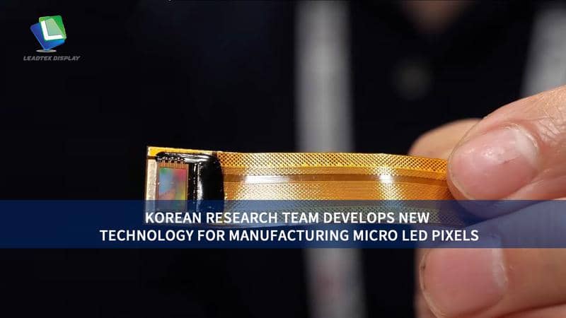 Micro LED pixels